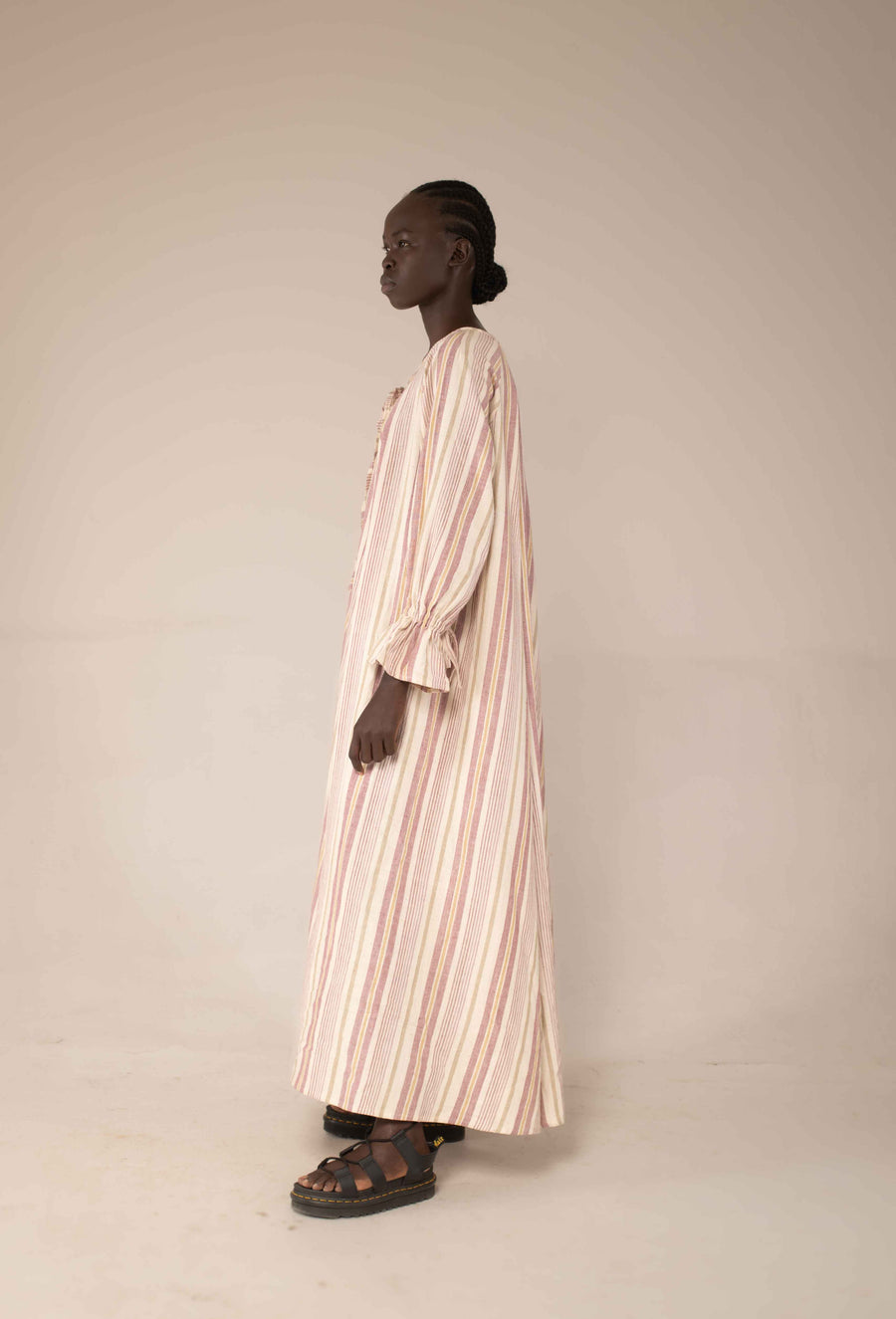 Maxi dress - Sisal stripe