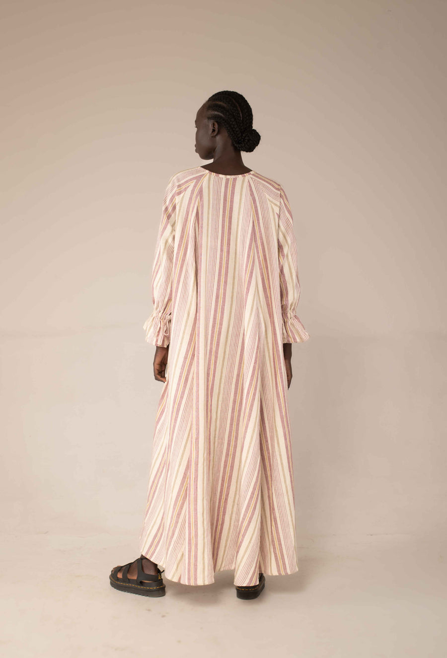 Maxi dress - Sisal stripe