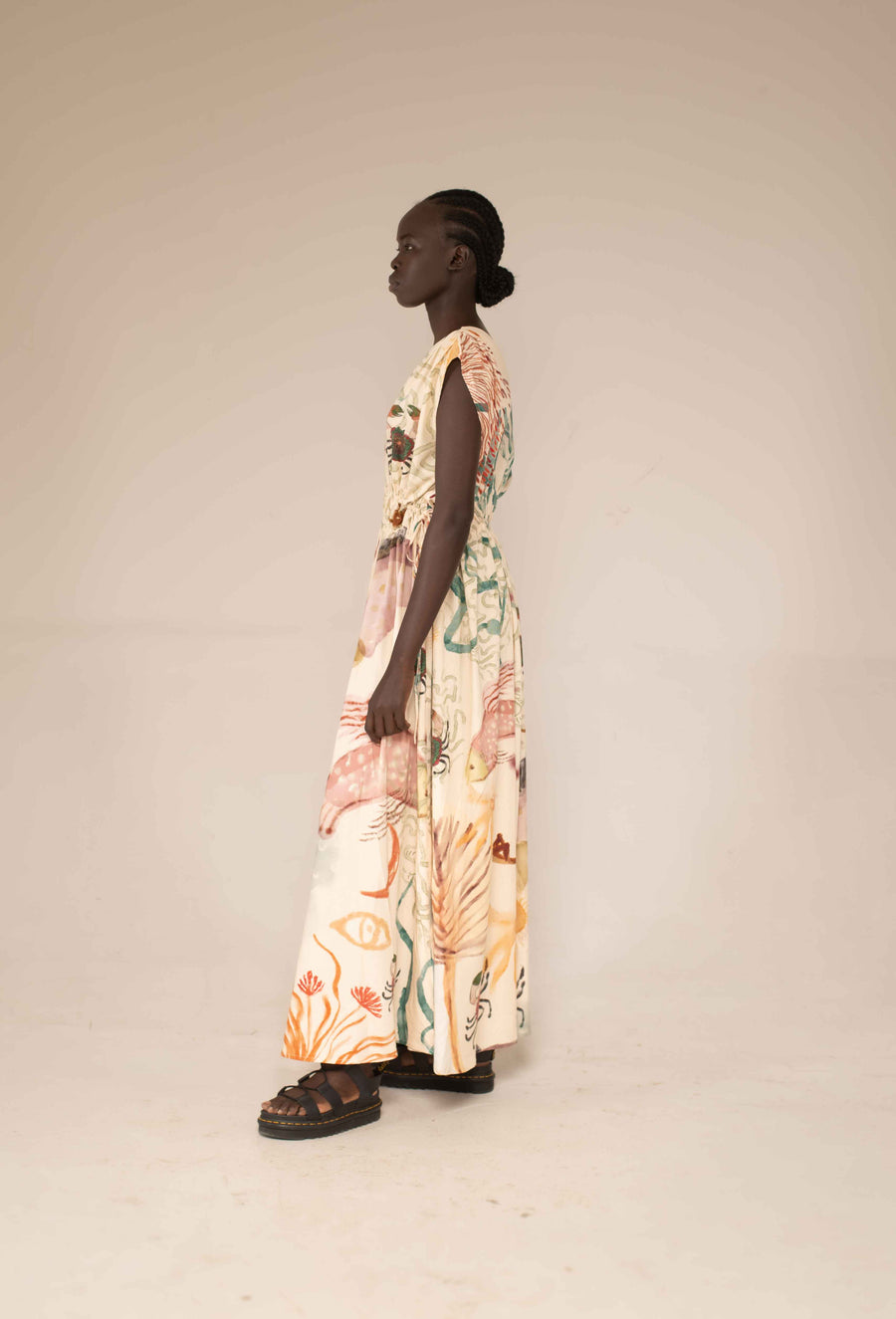 Cleo dress - Rain collector