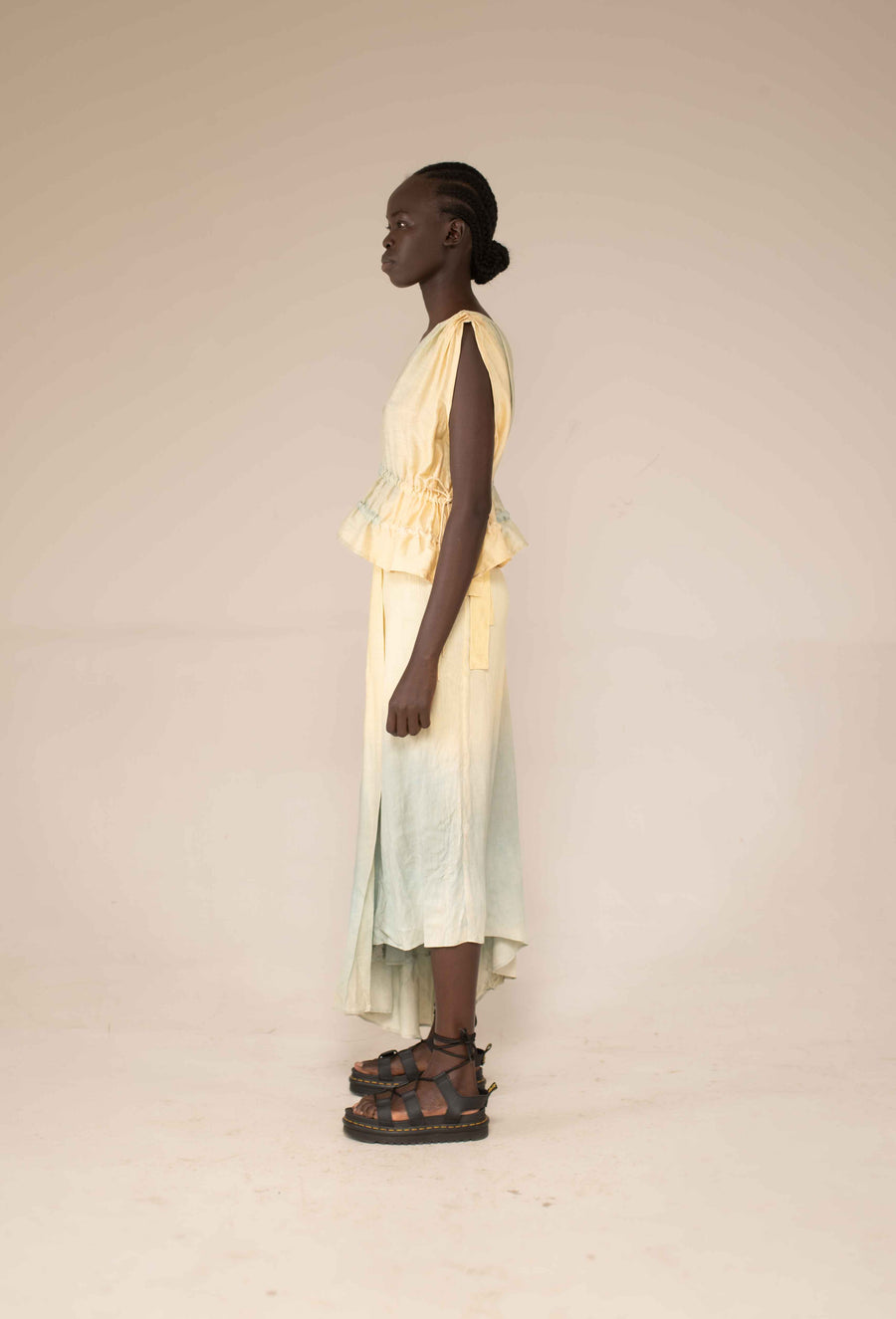 Wrap skirt - Ocean ombre