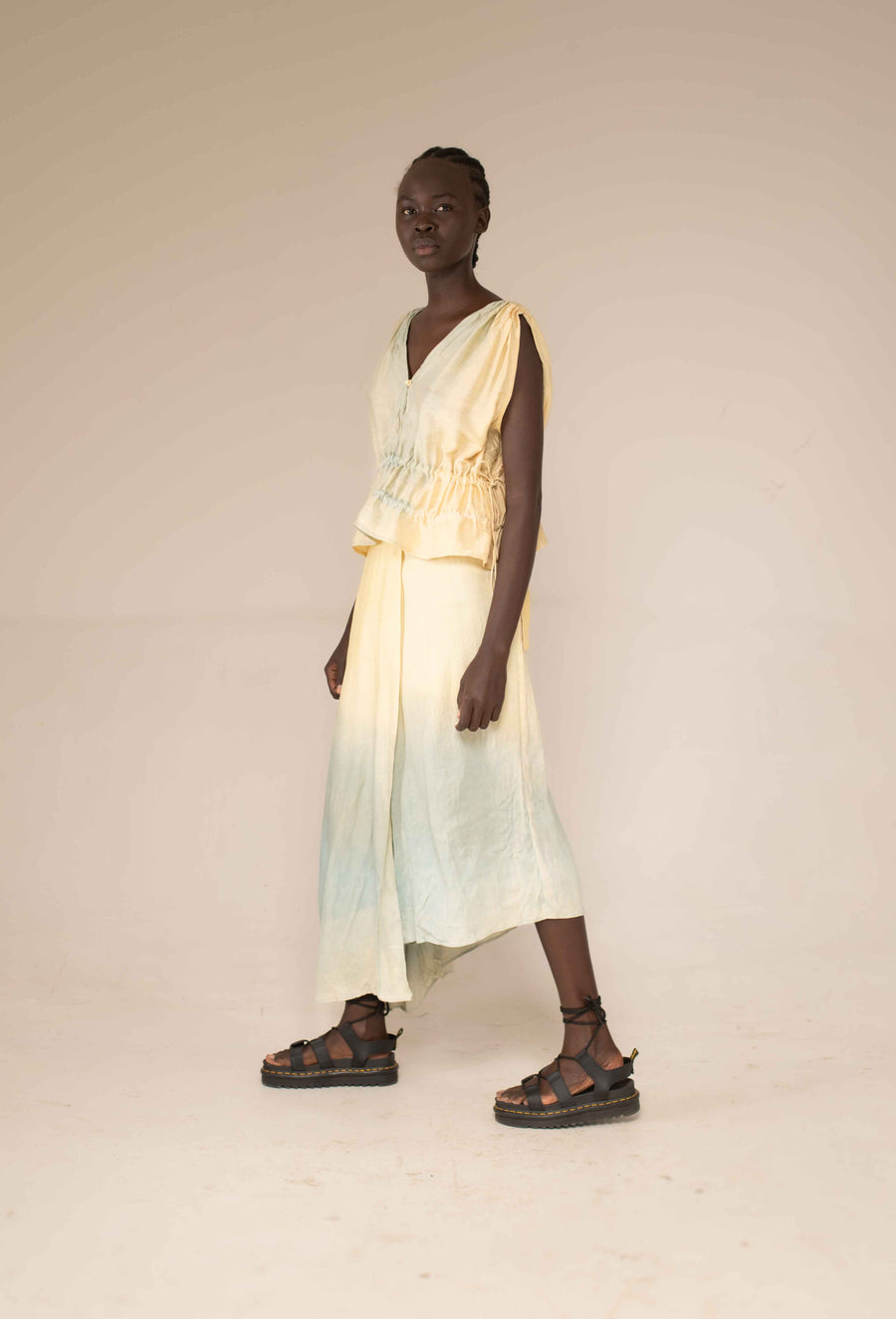 Wrap skirt - Ocean ombre