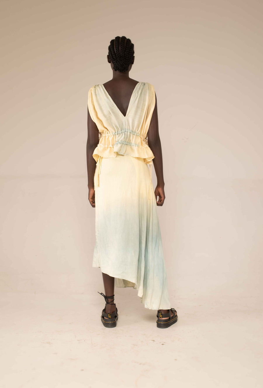 Wrap skirt - Ocean ombre