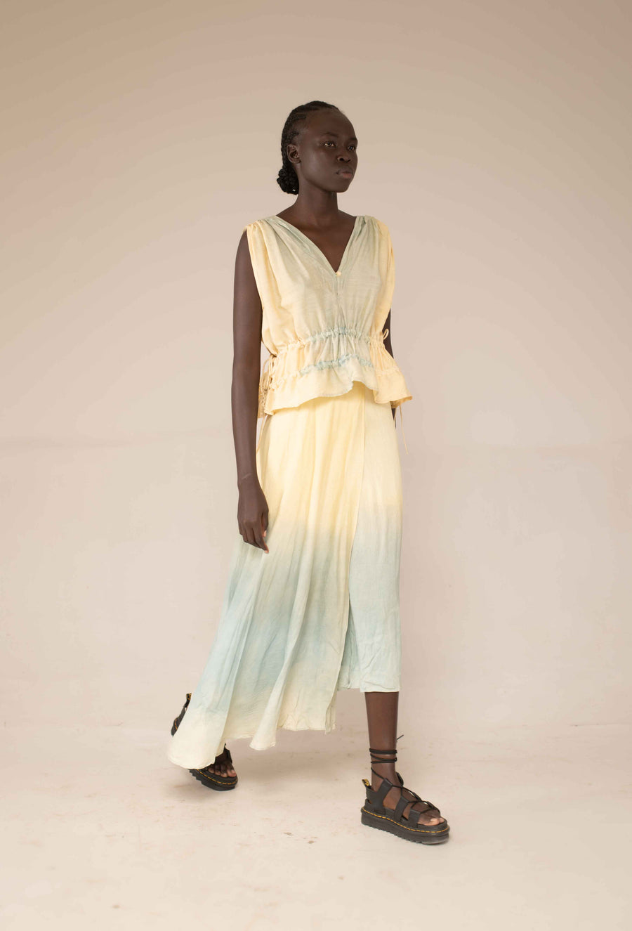 Wrap skirt - Ocean ombre