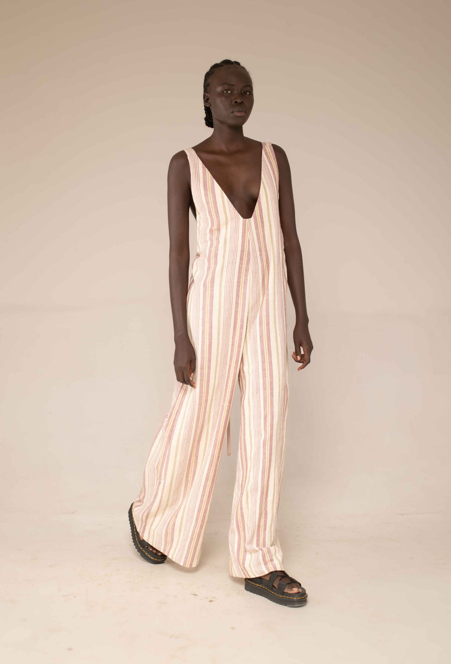 Onesie - Sisal stripe