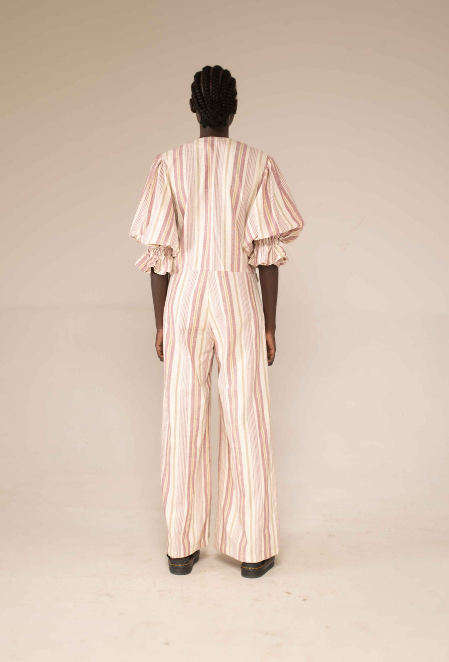Jumpsuit - Sisal stripe