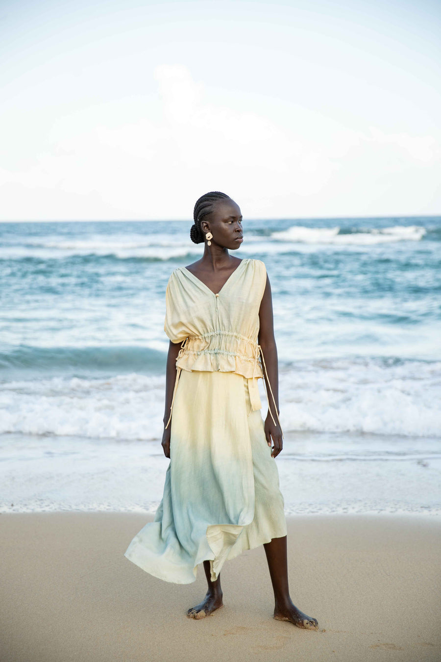 Wrap skirt - Ocean ombre