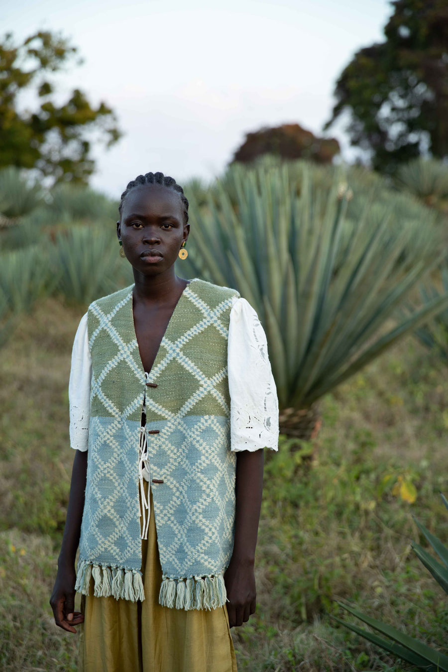 Indira Vest - Indigo