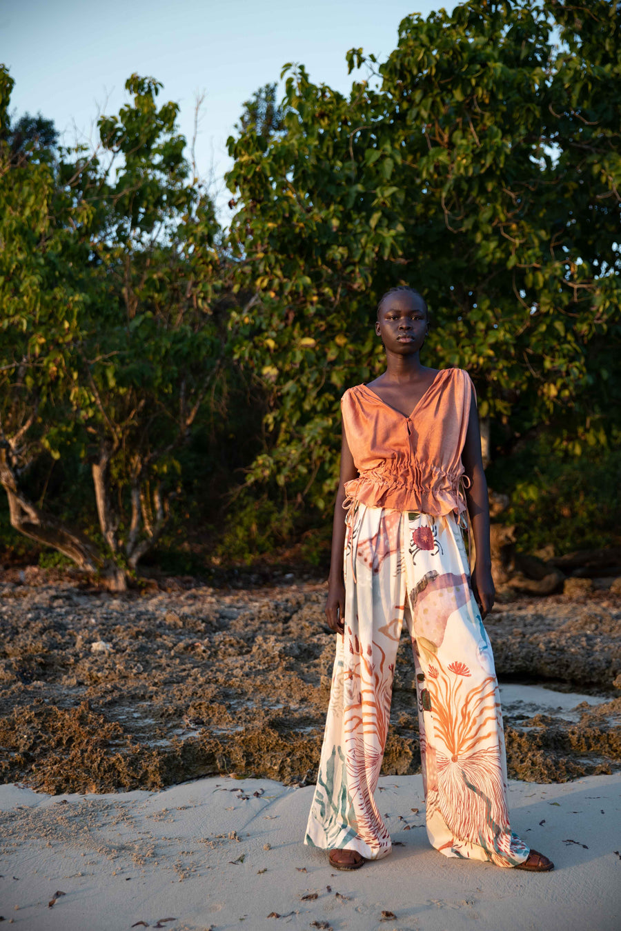 Bag pants - Rain collector