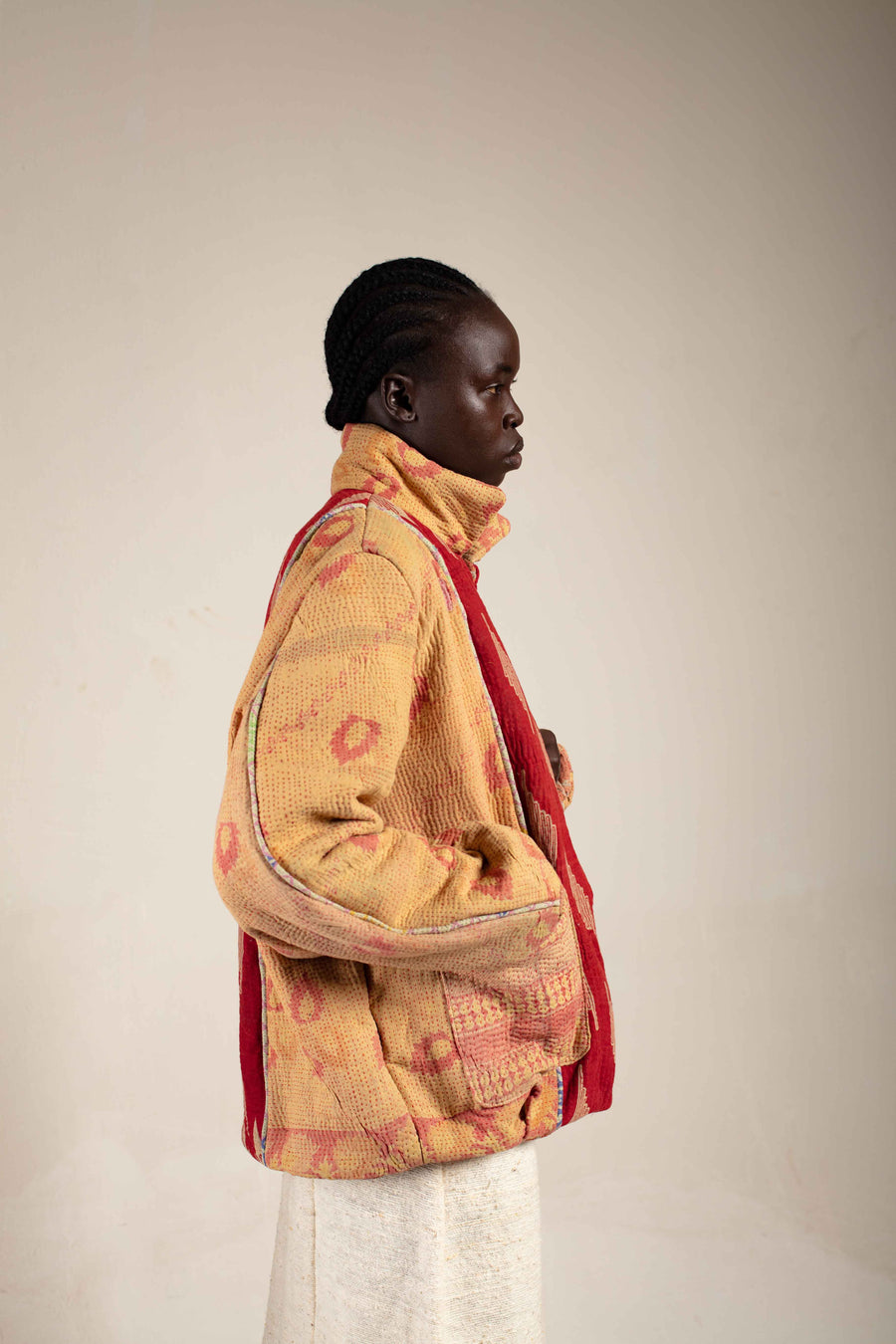 The Kantha Puffer Jacket S/M 07