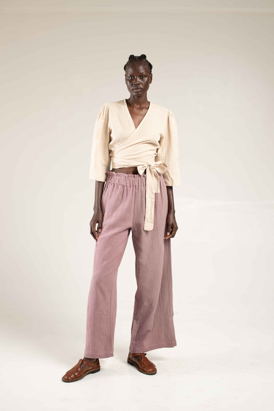 Wide leg pants Musk