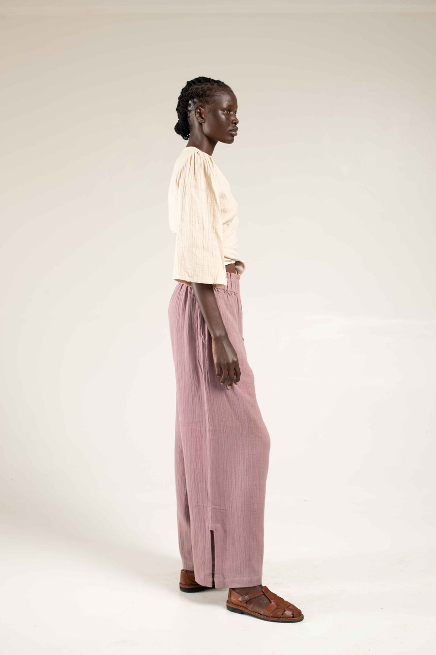 Wide leg pants Musk