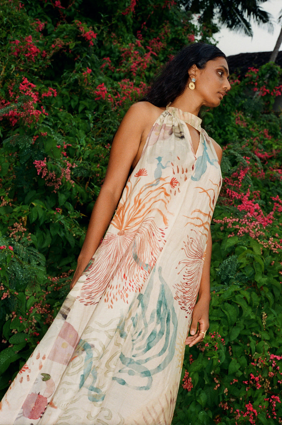 Halter neck dress - Rain collector