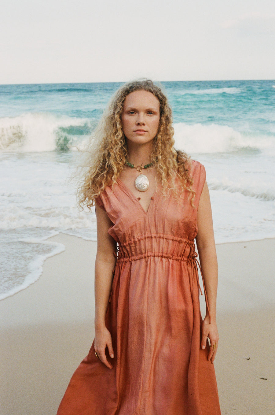 Cleo dress - Sunset ombre