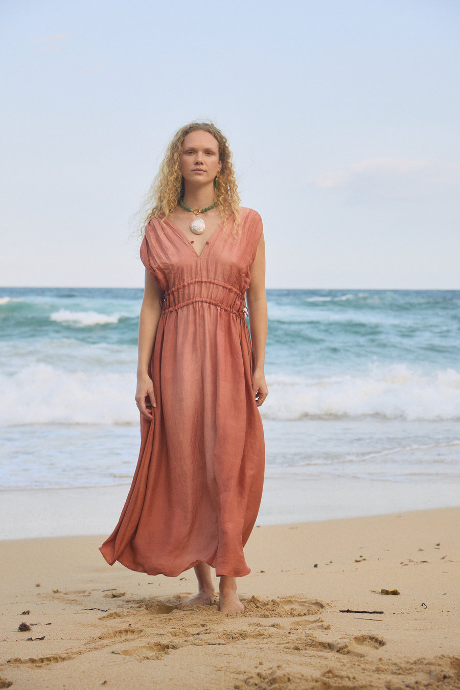 Cleo dress - Sunset ombre