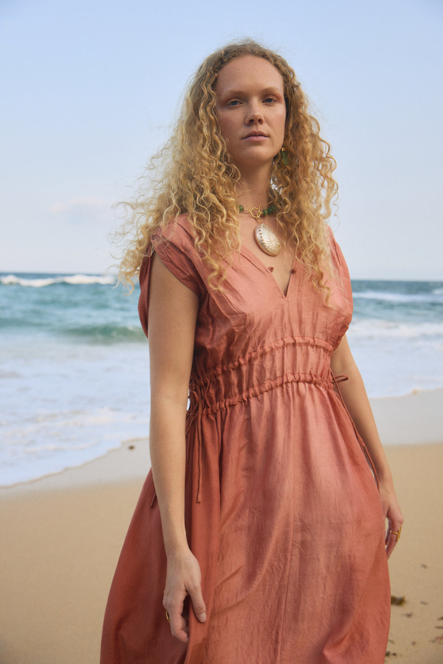 Cleo dress - Sunset ombre