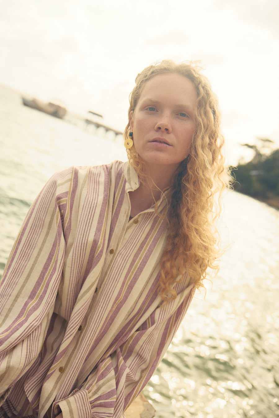 Sailor shirt - sisal stripe