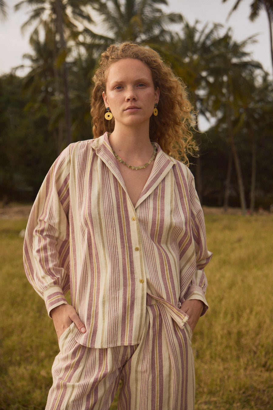 Sailor shirt - sisal stripe