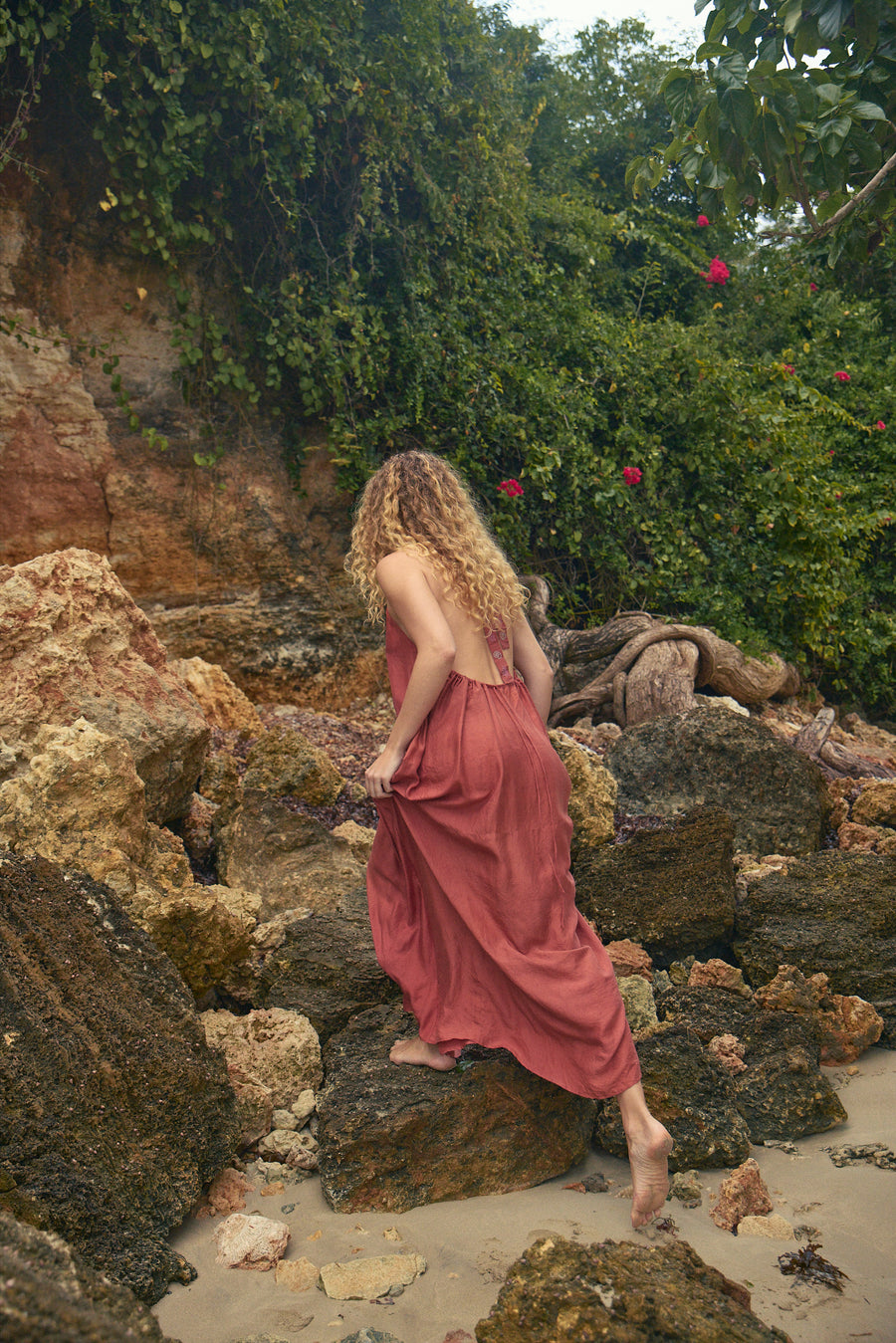 Halter neck dress - Sun