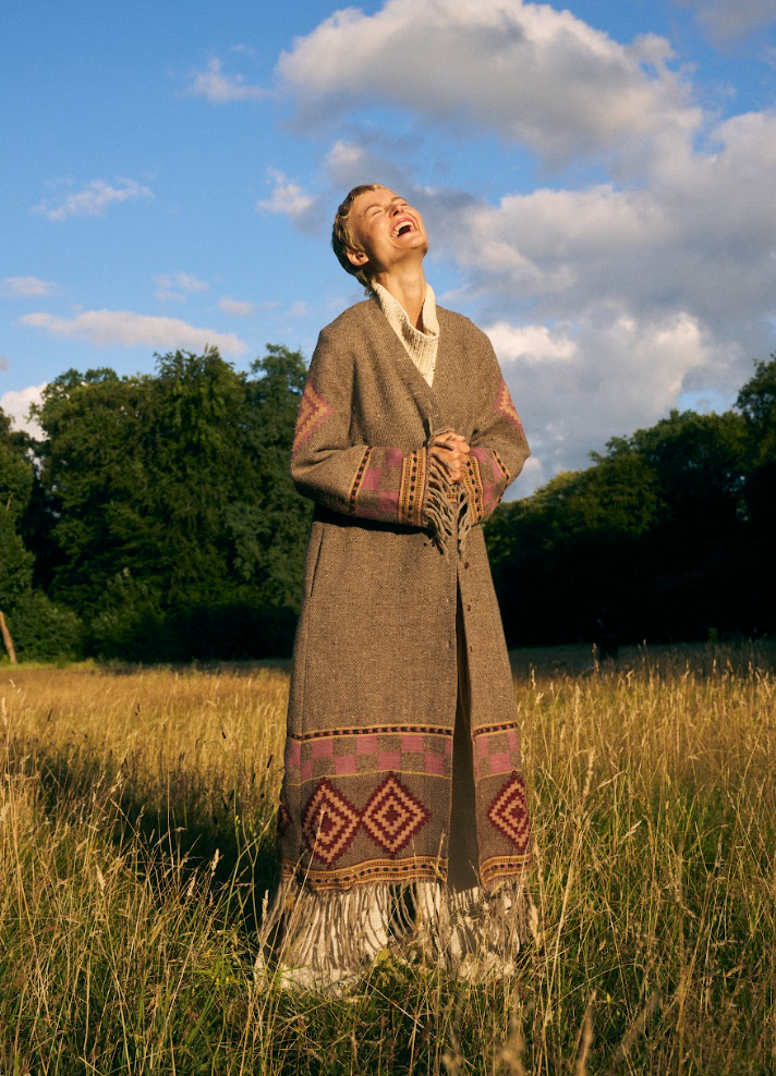 The Kullu wool coat - Pepper