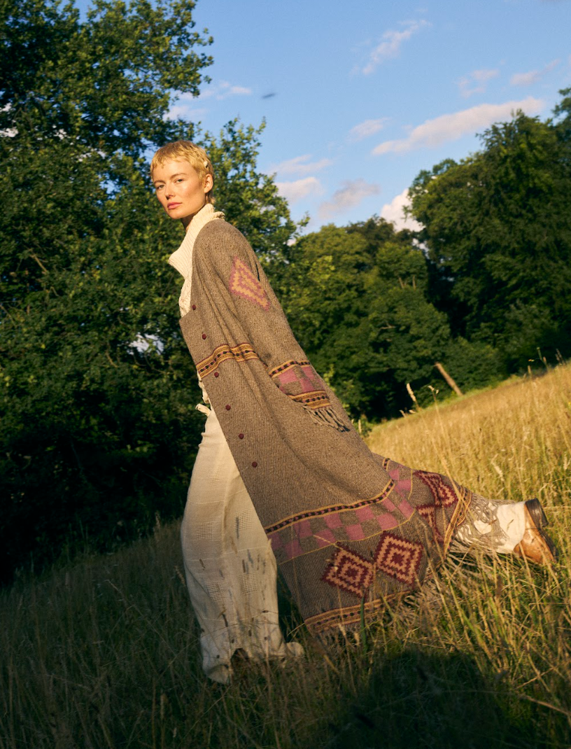 The Kullu wool coat - Pepper