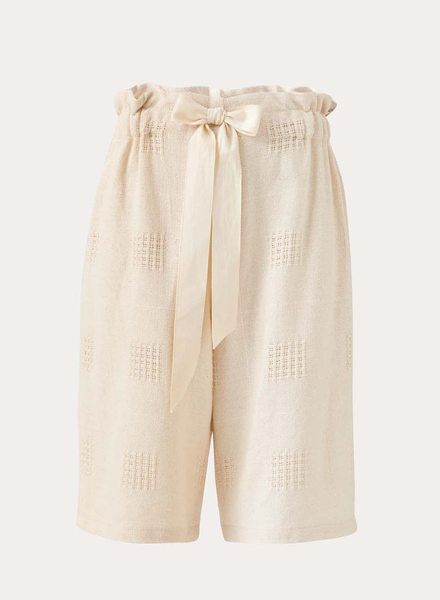 Hand loom lace Shorts
